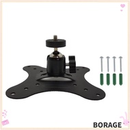 BORAG Ceiling Wall Projector, with 1/4 inch Screw 360° Rotation Mounted Projector Bracket, Mini Wall