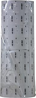 DayMark Date Coder "USE BY" Removable Label, For DM4 SpeedyMark Express 20 2-Line Marking Gun, White