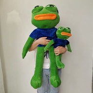 悲傷青蛙毛公仔男女版 大size the sad frog Pepe soft toy doll set