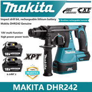 Makita 18V DHR242 RME Electric Drill High Power Multifunctional Concrete Drill Hammer Charger Multifunctional Speed Control Positive And Negative Replacemen