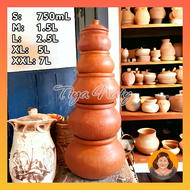 TIYA NATY Traditional Cooking Pot Palayok Terracotta kitchenware primitive cooking pot