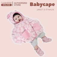 Baby cape cuddle me reversible Baby jacket babycape set fitted booties shoes 0-3 years warm cool