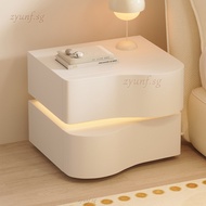 ZYUNF Bedside Table Solid Wood Cream Style Coffee Table 2025 Popular Small Storage Cabinet 2616 FCT