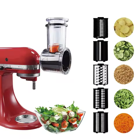 New KitchenAid Chef Machine Large Caliber Vegetable Cutter, Chubao Kaishanyi Pressed Noodles and Mea