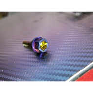 Jingzhan 86 Parts Burnt Titanium Screws Inner Outer Hexagon Transmission Cover One New Cygnus GTR AE