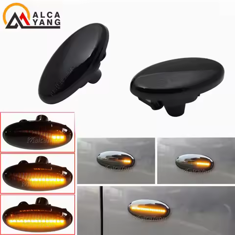 Led Dynamic Turn Signal Light Side Marker Repeater Sequential Lamp Indicator Blinker For Mazda 2 3 5