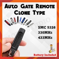 D.I.Y Auto gate clone remote control 330MHz 433MHz 自动门遥控器 Alam pintu pagar gate wireless autogate remote switch