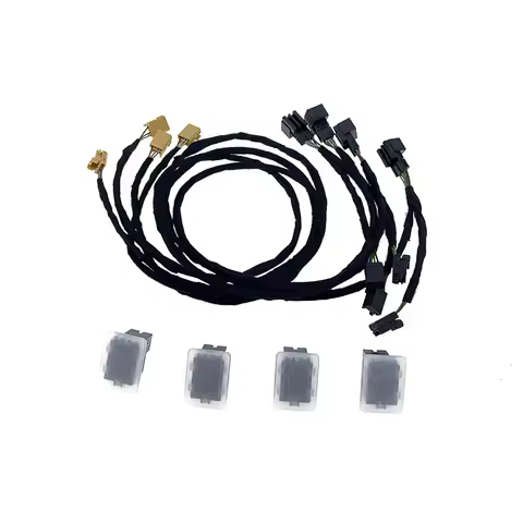 For A6 4A C8 DOOR LED LIGHT WITH harness 4K0919390 4K0 919 390