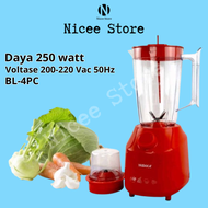 Blender YASAKA 1,5 L 4PC 6 Mata Pisau 2in1 Hemat Daya Penghancur Es