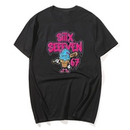Six Seven 67 Baseball Player Ice Cream Drip Meme Lifestyle T-shirt for Men Women 100_ Cotton T Shirt