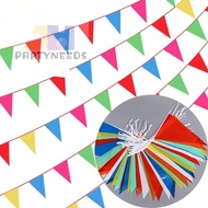 Fiesta Banderitas Party Supply Flag Banner Mix Color Plastic For Decoration Partyneeds Supplies