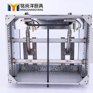 Deep Fryer Commercial Gas Exhaust Double Cylinder Double Screen Gas Deep Fryer Large Capacity Snack 