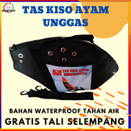 TAS KISO KAIN 2IN1 UNTUK AYAM JAGO PELUNG BANGKOK KUAT TEBAL FREE TALI SELEMPANG