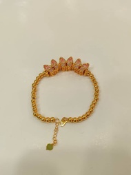 916(22k) Gold Butterfly Tasbih Bracelet