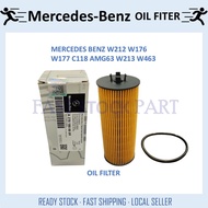 1PC OIL FILTER - A 278 180 00 09 - MERCEDES BENZ W176 W177 W212 C118 AMG63 W213 W463