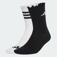 adidas Lifestyle Glow Sock 2 Pack Unisex White JX5726