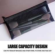 Cosmetic Bag Organizer Make Up Bag New Nylon Transparent Fashionable Storage Portable Cosmetic G2j5