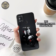 HP Latest Samsung M31 Case - Leviora Case - Motorcycle Fashion Case - Samsung M31 Softcase - Pro Cam
