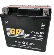 GP MOTOR  BATTERY YTZ5S / YB5L / YTX5L FOR HONDA YAMAHA SUZUKI ETC
