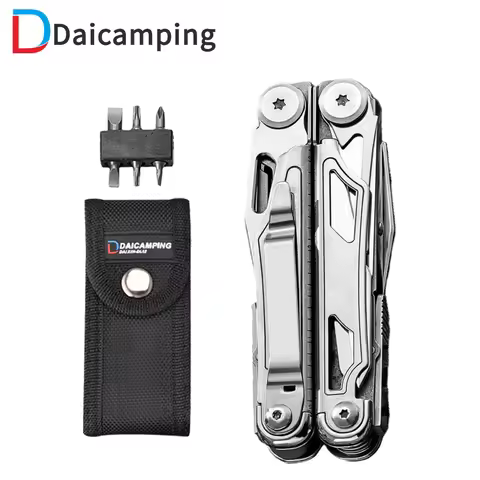 Daicamping DL1 DL3 DL8 DL12 EDC Multi Tools Multifunctional Plier Camping Gear Blade Multitools Clip