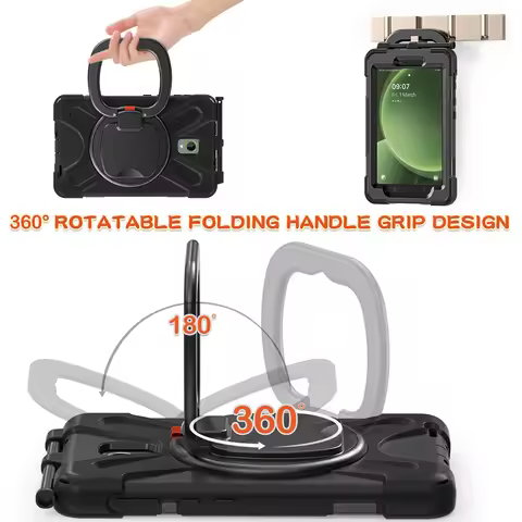 Portable Tablet Cases For 8.0'' Samsung Galaxy Tab Active 5/3 Active5/Active3 Case X306/T570 Cover R