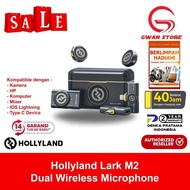 Hollyland Lark M2 Duo All In One Wireless Lavalier Microphone Lark M-2