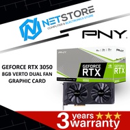 PNY GEFORCE RTX 3050 8GB VERTO DUAL FAN GRAPHIC CARD - VCG30518DFBPB1