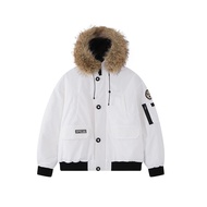 F426 | Multifunctional Retro American Style Parka Down Coat