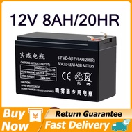 Fast send 12V 8AH20HR Shiwei Storage Battery UPS Battery 12V 8Ah 20hr 12 Volts 8 Ampere Rechargeable Valve