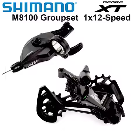 Shimano DEORE XT M8100 Groupset Mountain Bike Groupset 1x12-Speed original RD M8100 Rear Derailleur 