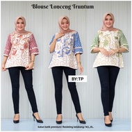 Blouse Lonceng Truntum / blouse batik /batik solo /batik modern /batik