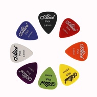 Alice Guitar Picks Celluloid Guitar Picks 0.58mm 0.71mm 0.81mm 0.96mm 1.20mm 1.50mm Random colour