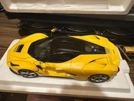 特價! 全新現貨 BBR Ferrari Laferrari Diecast 法拉利 1/18合金全開超跑模型 黑頂 黃 yellow 車模 拉法