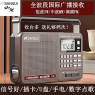 วิทยุ Sansui Landscape E35 แบบพกพาแบบเต็มวงพร้อมจอแสดงผลดิจิตอลสําหรับกล่องเสียงขนาดกะทัดรัดที่ใช้แบ