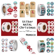 Christmas Jar Sticker Christmas Xmas Cookies Gift Label Sticker