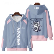 Uma Musume Pretty Derby Oguri Cap Cosplay Hoodie  Men Harajuku Streetwear Hip Hop Zipper Hoodie