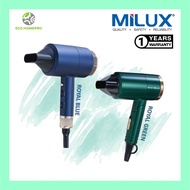 Milux Foldable Hair Dryer MHD-1300 / MHD-1800 Pengering Rambut