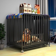 Dog Cage Medium Large Dog with Toilet Separation Pet Dog Cage Dog Cage Indoor Fence Border Collie Labrador Golden Retrie