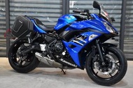 2018 Ninja650 稀有配色 雙側包 小資族二手重機買賣