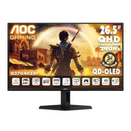 AOC - AOC 26.5" 2K QHD QD-OLED 240Hz 電競顯示器 Q27G40ZDF