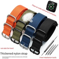 Nylon strap 18mm 20mm 21mm 22mm 23mm Watch Band Waterproof Watch Strap for Nylon Army Sport Watch Fo