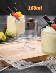 10/20Pcs Mousse Cup Pudding Jelly Disposable Cup 60ml/100ml/160ml