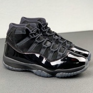 Airlines 11 AJ11 Dark Knight Real Carbon Board Full Palm Air Cushion Men's Basketball Shoes Customiz