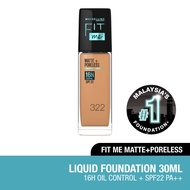 MAYBELLINE Fit Me Matte Liq Foundation SPF 322 Warm Honey