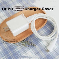 Charger Protector For OPPO Android Type C  10W 18W 30W 33W 65W TPU Clear cover cable protector charg