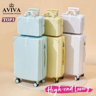 AVIVA Bagasi Travel Bag Bawaan Tangan 20/24/28 Roda Serbaguna Kunci Kombinasi Kunci Kapasiti Besar