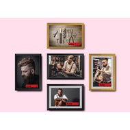 Barber Men Hairstyle iFrame Poster