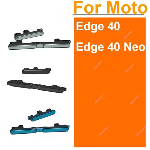 For Motorola MOTO Edge 40 Edge 40 Neo Power Volume Button On OFF Power Volume Side Key Flex Cable Re
