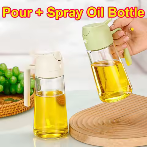 Kitchen Sprayer Spray Oil Dispenser 2in1 Oil Dispenser Oil Sprayer Comfortable Handle Barbecue Air F