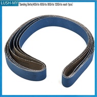 【2.9】 4pcs  for 2"x 72" 40/60/80/120Girt Ceramic Sanding Belts Bands Coarse Grinding